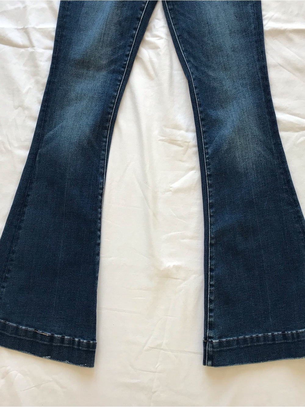 Vervet High Waisted Flare Jeans 25 Y2K Boho Goth Whimsigoth - Picture 5 of 10